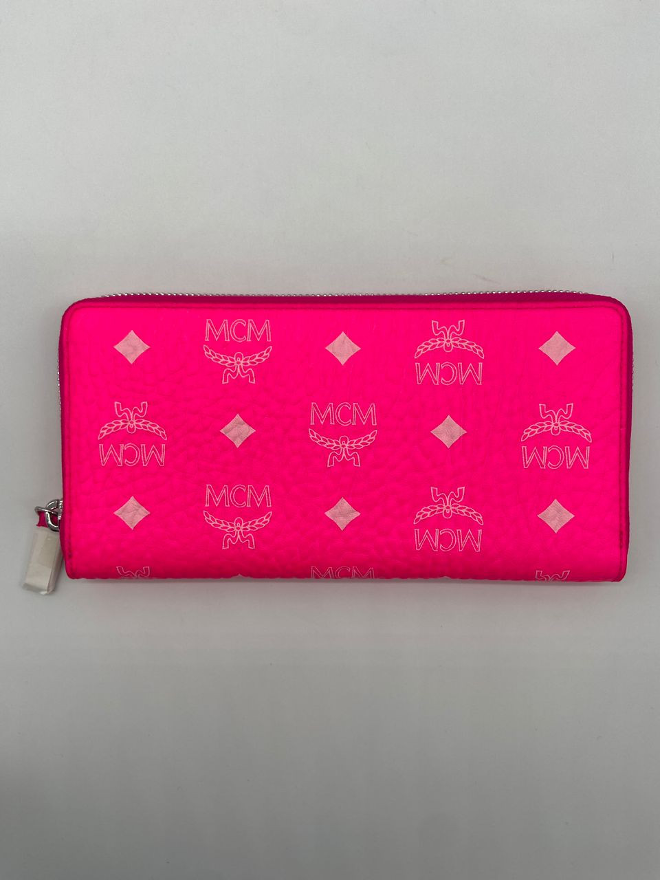 MCM Wallet - Neon Pink - Large