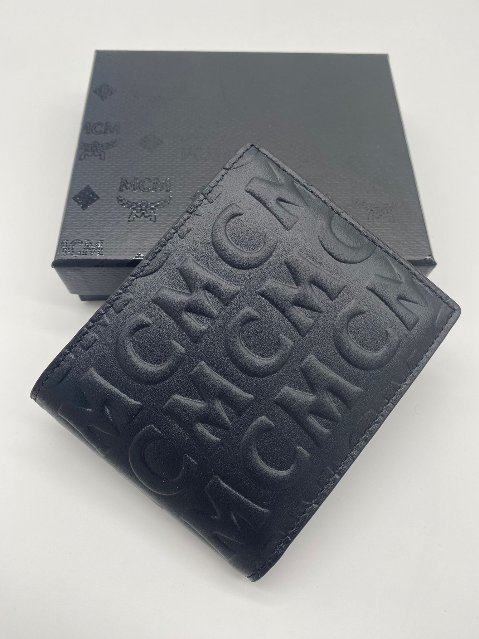 MCM Men Wallet - Black - One Size