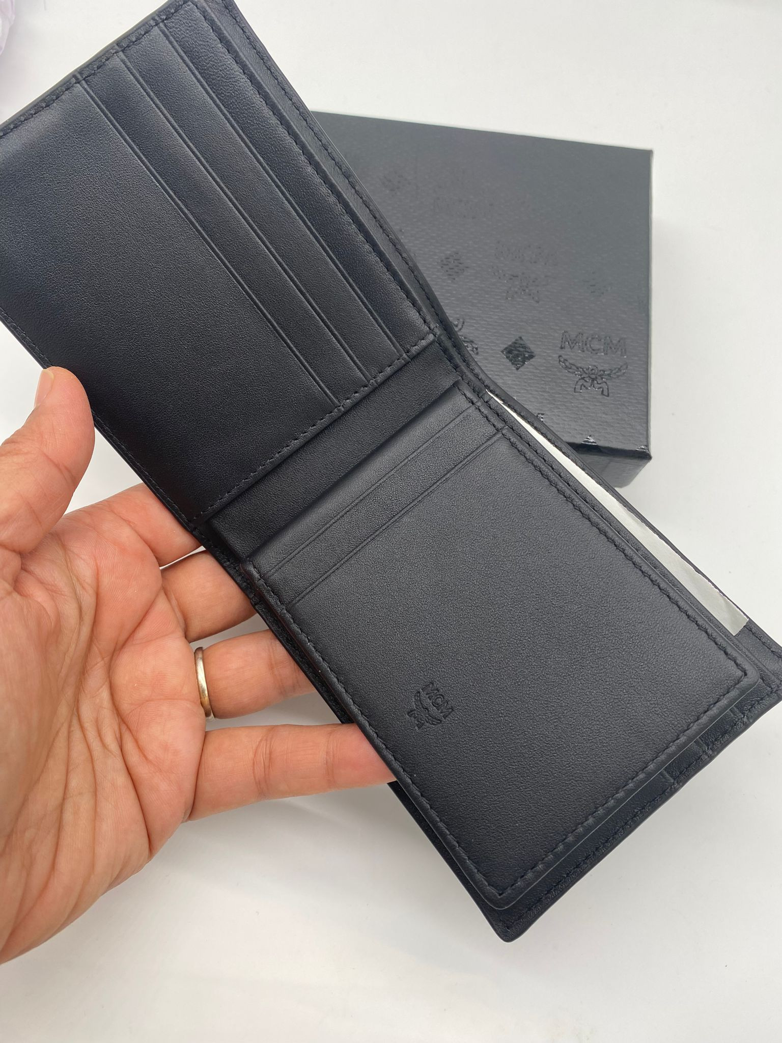 AzuraMart - MCM Men Wallet - Black - One Size