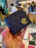 MCM Wallet - Cubic Black - One Size