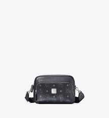 MCM Klassik Crossbody - Black - Small