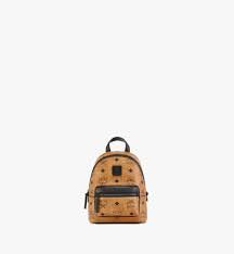 MCM Stark Crossbody - Cognac / Brown - Mini