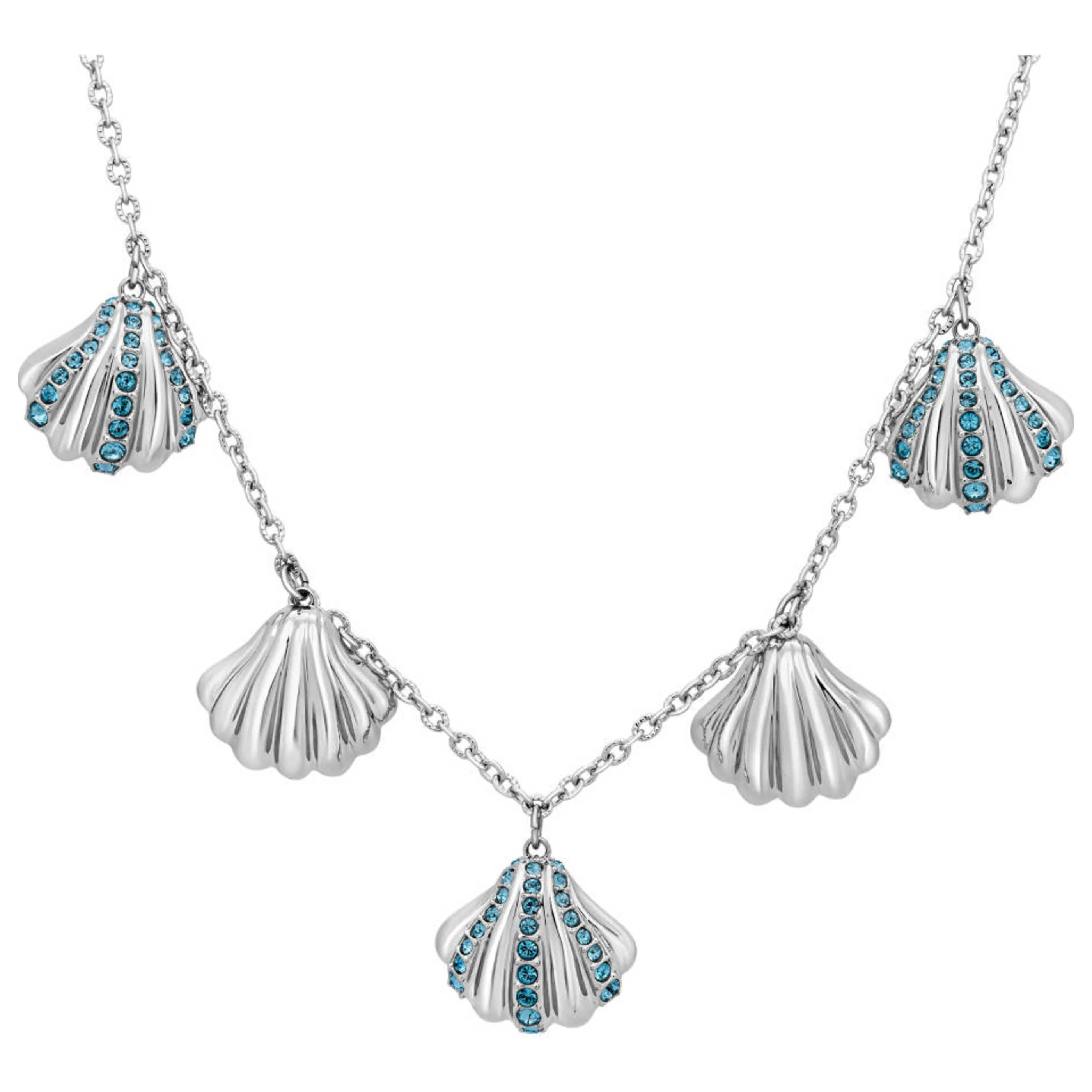 Swarovski Necklace - AQUA/CRY/RHS - 5524182