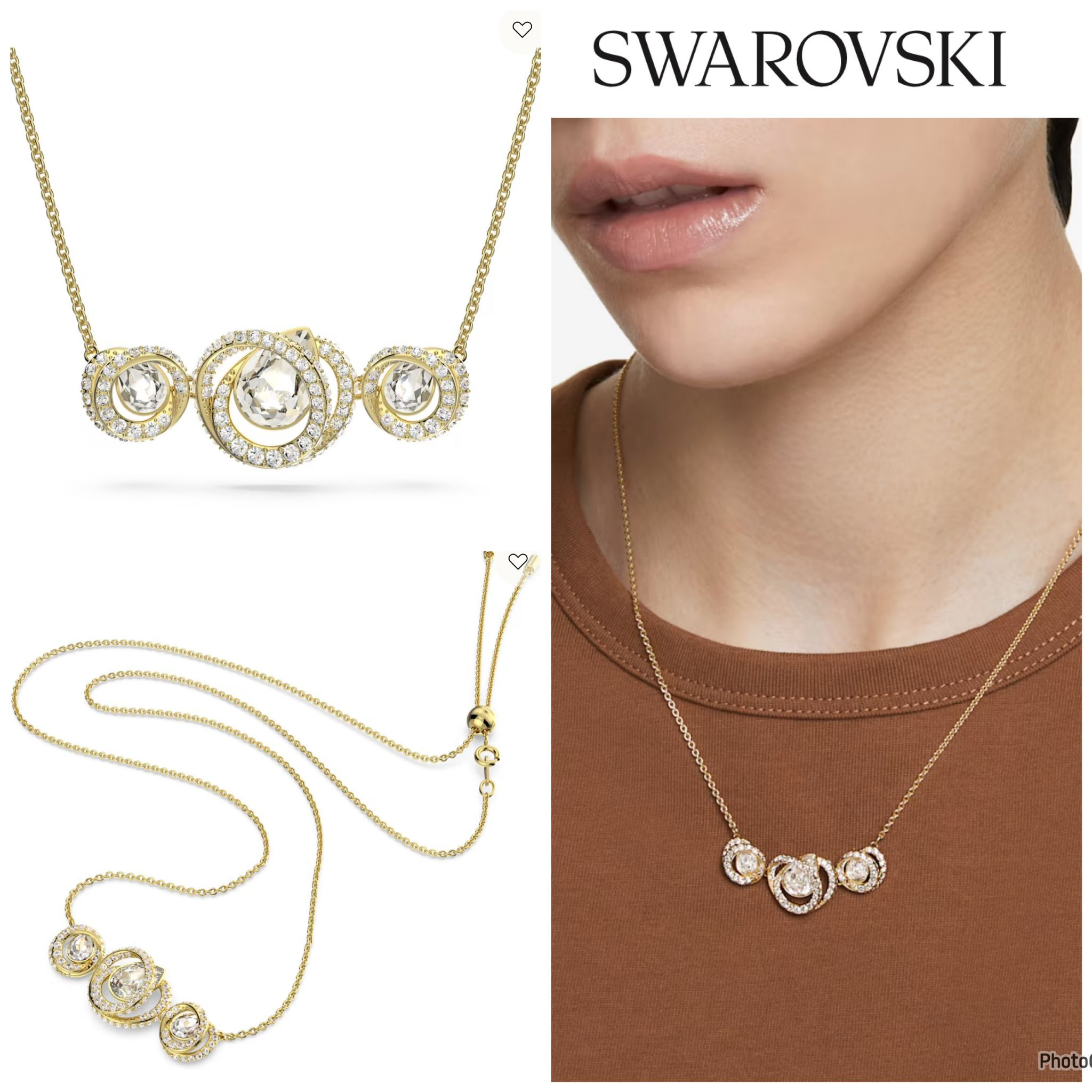 Swarovski Necklace - Cry/Gos - 5636586