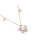 Swarovski Necklace - White/ros - 5645382