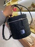 MCM Aren Round Crossbody - Black - MWRAACG05BK001 / Small