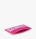 Mcm Aren Card Holder - Monogram Jacquard Pink - One Size