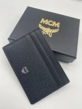 MCM CARD HOLDER - BLACK / NEW BRIC - ONE SIZE