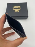 MCM Card Holder - Black / New Bric - One Size