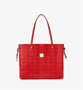 MCM REVERSIBLE SHOPPER - CANDY RED - MWPCSV102XC001 / LARGE