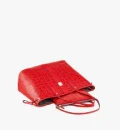 MCM Reversible Shopper - Candy Red - Large