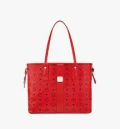 MCM Reversible Shopper - Candy Red - MWPAAVI02XC001 Medium