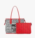 MCM Reversible Shopper - Candy Red - MWPAAVI02XC001 Medium