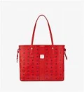 MCM Reversible Shopper - Candy Red - MWPCSV102XC001 / Large