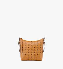 MCM Aren Hobo - Cognac / Brown - Medium