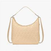 MCM Aren Hobo - Semolina - Medium With Long Strap