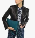 MCM Aren Shoulder Bag - Deep Teal - Medium