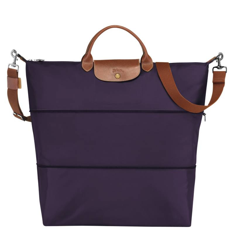 Longchamp Li Pliage Expendable Travel Bag - Bilberry - Large L1911089645