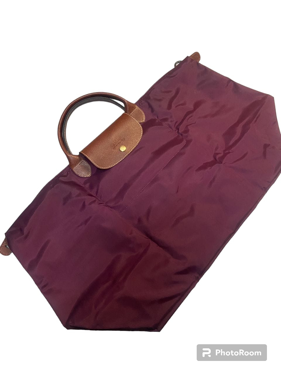 Longchamp Li Pliage Travel Bag - Plum - Large Travel L1624089P09