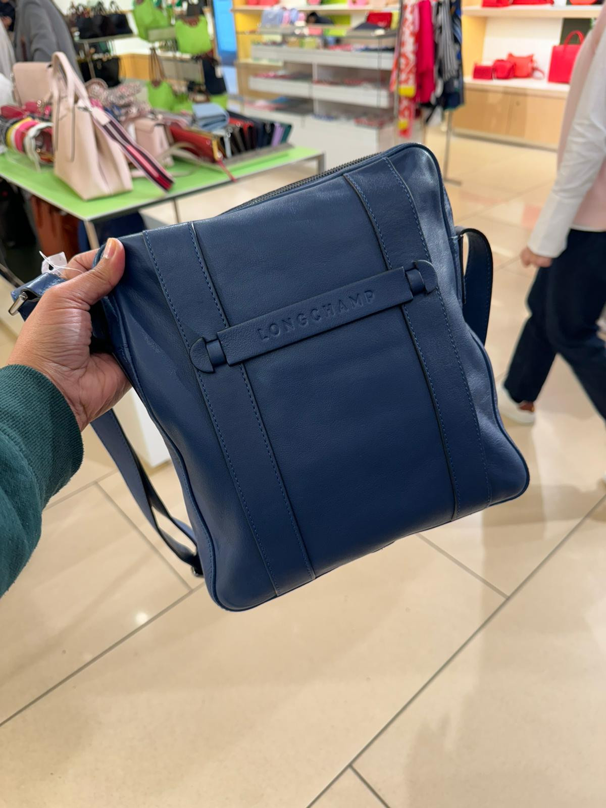 Longchamp 3D Crossbody - Midnight Blue - L1077770169 / 29 X 25 X 5 CM