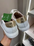 Kate Spade Fez Glitz Sneaker KA176 - Optic White/Pale Gold - US8 / UER38.5