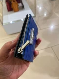 Longchamp Roseau Small Wallet - Blue - 30009HTS127