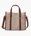 Fossil Kingston Satchel - Taupe/ Tan - SHB3084939