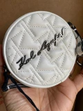 Karl Lagerfeld Coin Purse/Keyring - White / 22WW3210 - One Size