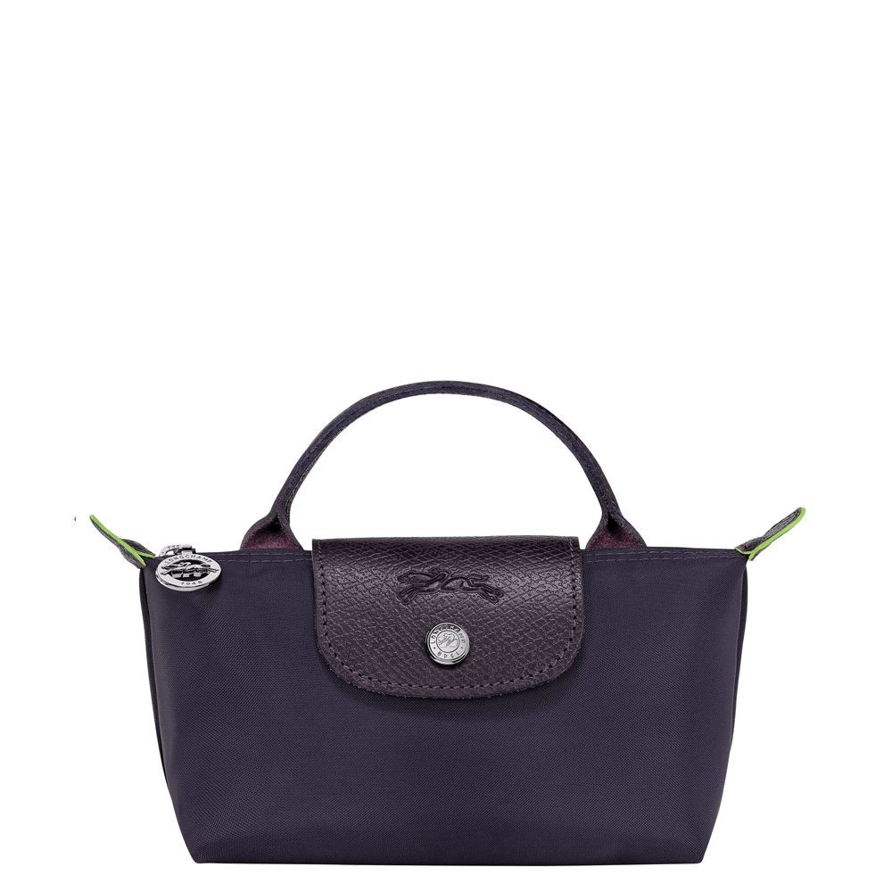 Longchamp Top Handle Pouch - Bilberry - 34175919645