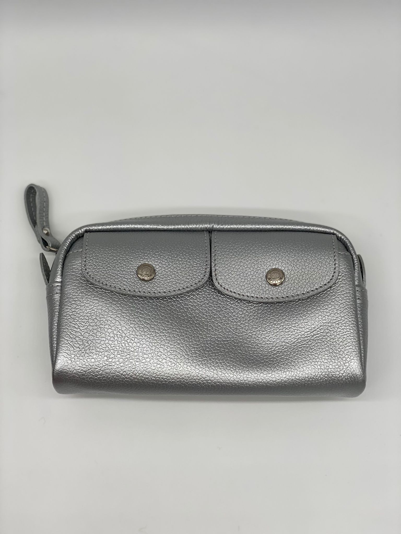 Longchamp Pouch / Belt Bag - Silver - Small L3430021023