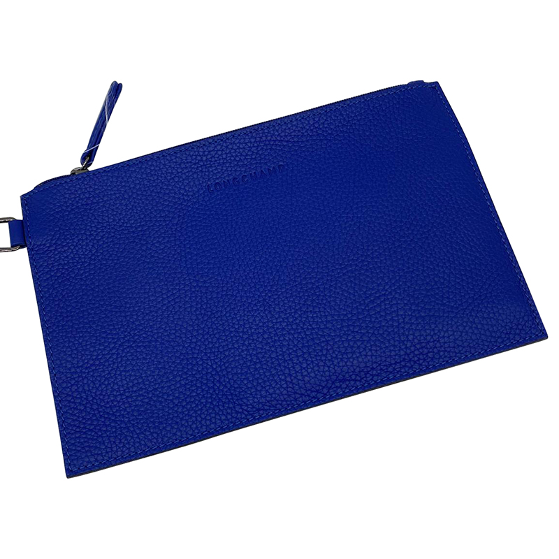 LONGCHAMP POUCH - COBALT - 25 X 16 CM