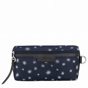 LONGCHAMP POUCH 34061437729 - PILOT BLUE - 23 X 12 X 6 CM