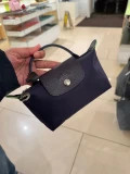 Longchamp Top Handle Pouch - Bilberry - 34175919645