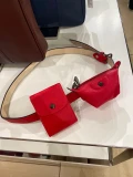 Longchamp Li Ciur Belt Bag - Red - 40052757545 / One Size