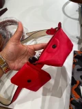 Longchamp Li Ciur Belt Bag - Red - 40052757545 / One Size