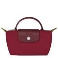 Longchamp Pouch - Red - One Size With Top Handle 34175919P59