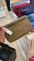 Longchamp Pouch - Khaki - 34060619001 One Size