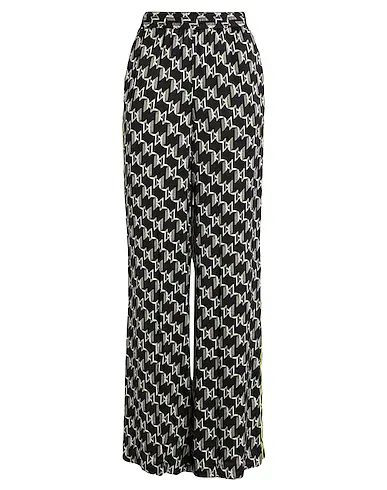 Karl Lagerfeld KL Monogram Knit Trouser - 23WW1070/Black/White - Size L