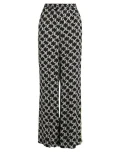 Karl Lagerfeld KL Monogram Knit Trouser - 23WW1070/Black/White - Size L