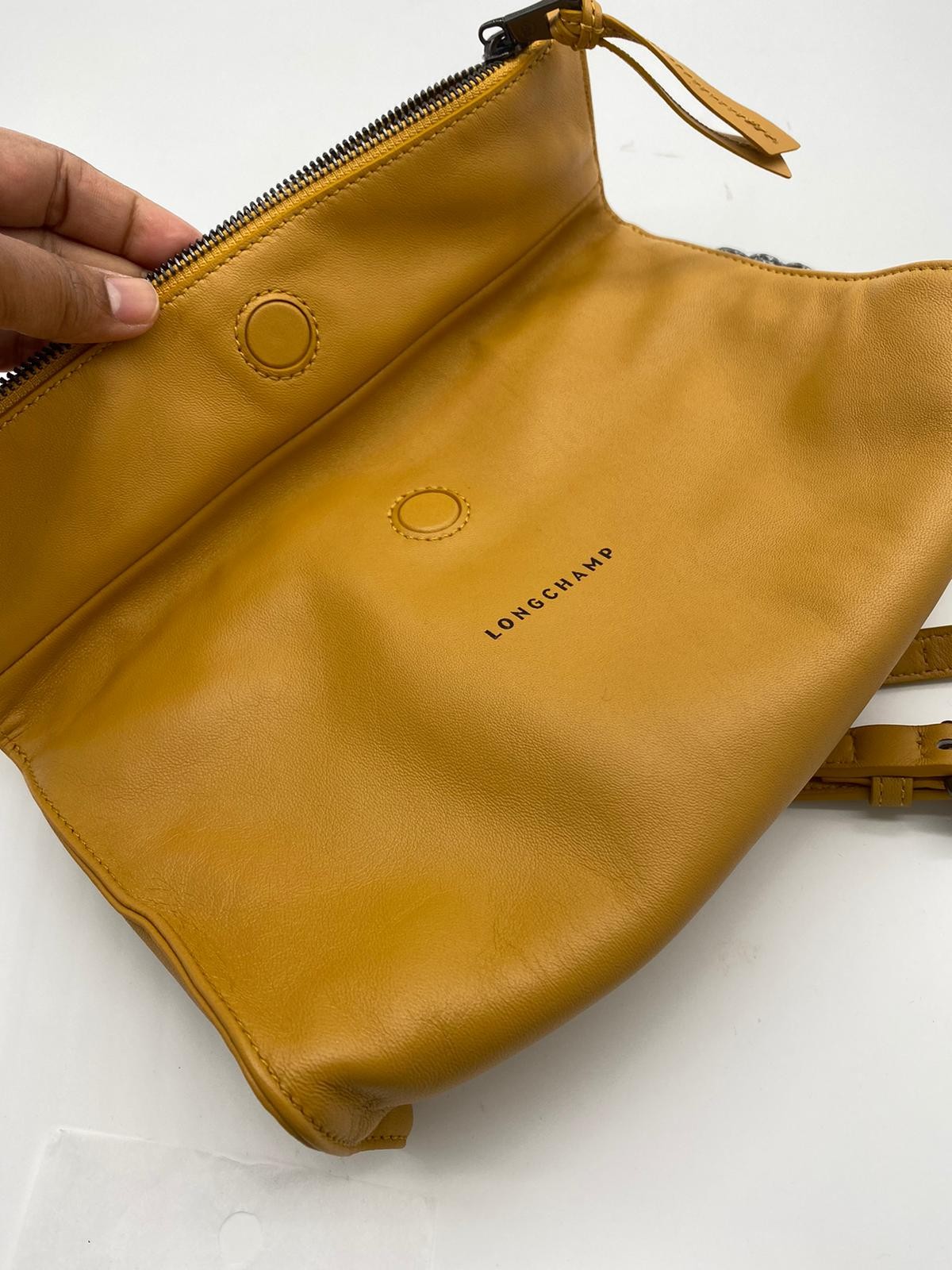 LONGCHAMP CROSSBODY - YELLOW - SMALL