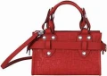 Longchamp Top Handle / Crossbody - Burnt Red - 10044HNGA29 / Small with long strap