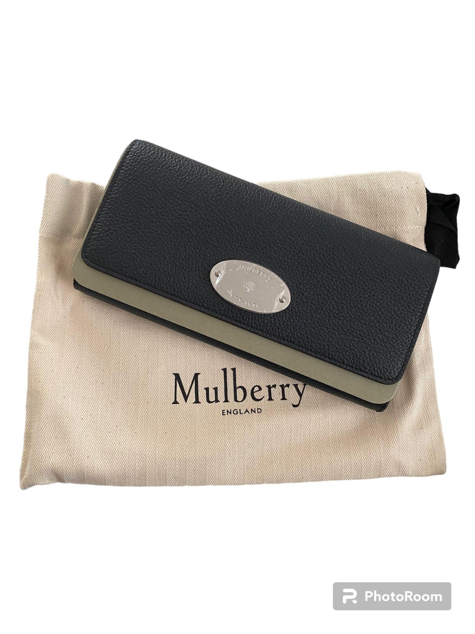 Mulberry Continental Plaque Purse - Midnight/Navy - One Size