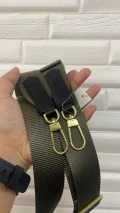 Fossil Webbing Strap - Olive - One Size