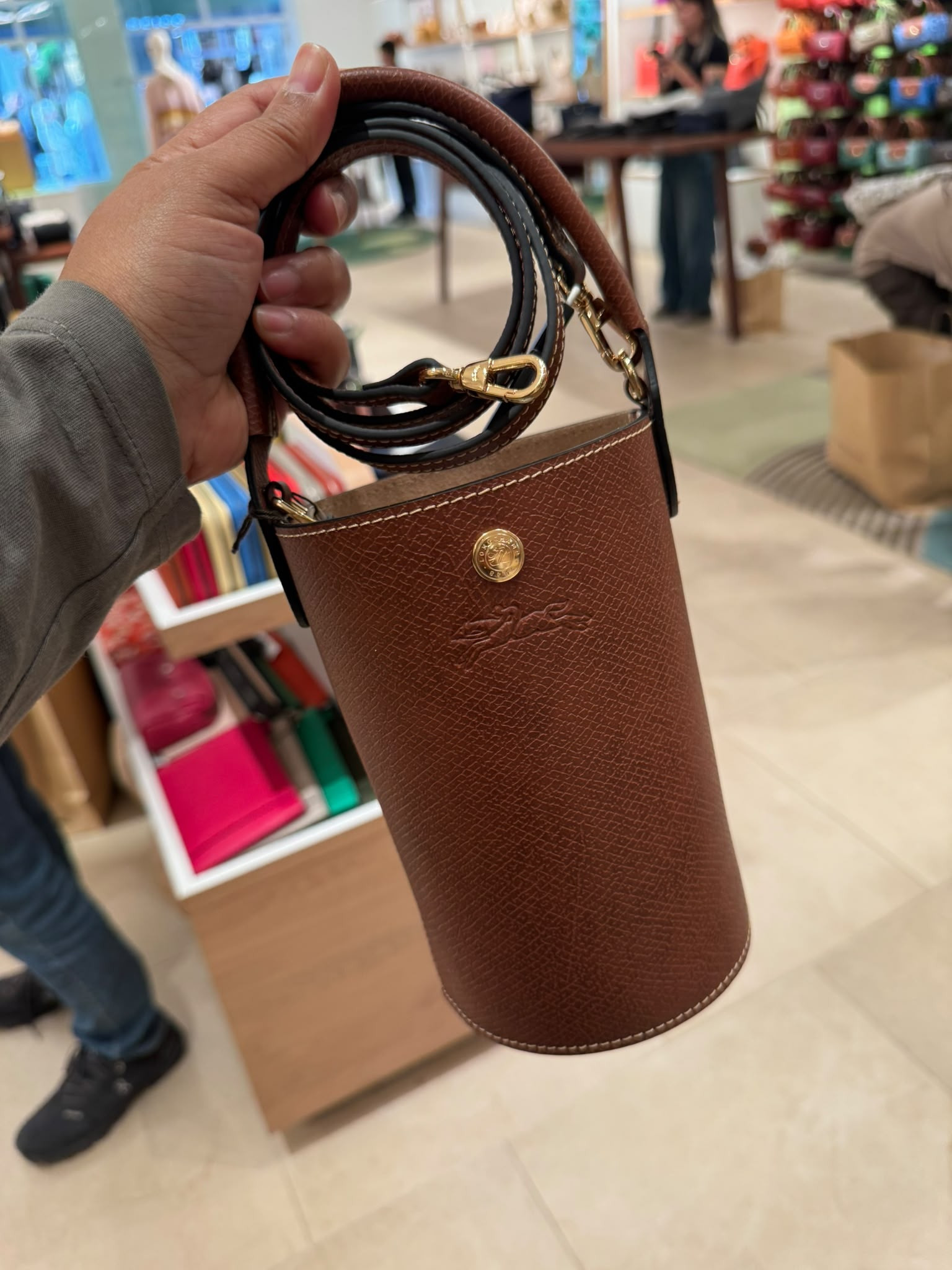 Longchamp Epure - Cognac - 10213HYZ035 /18 x 14 x 11 cm