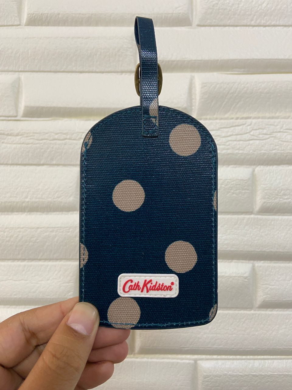 AzuraMart Cath Kidston Luggage Tag Button Spot 730075