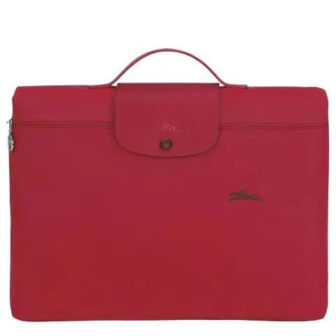 Longchamp Document Bag - L2182619P47 / Red Garance - 43 x 28 x 8 cm