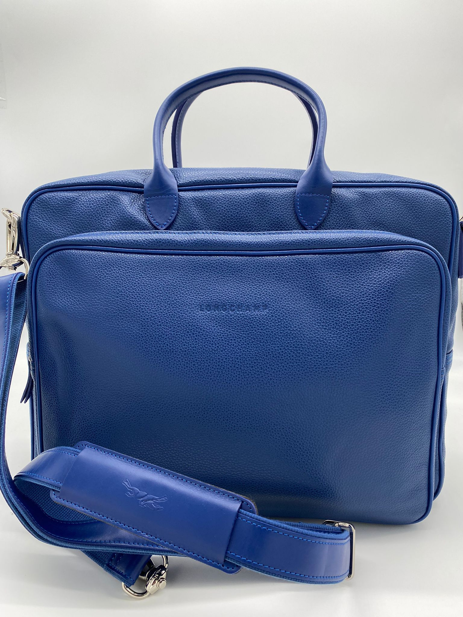 Longchamp Document / Laptop Bag - Blue - 1213021127 / One Size