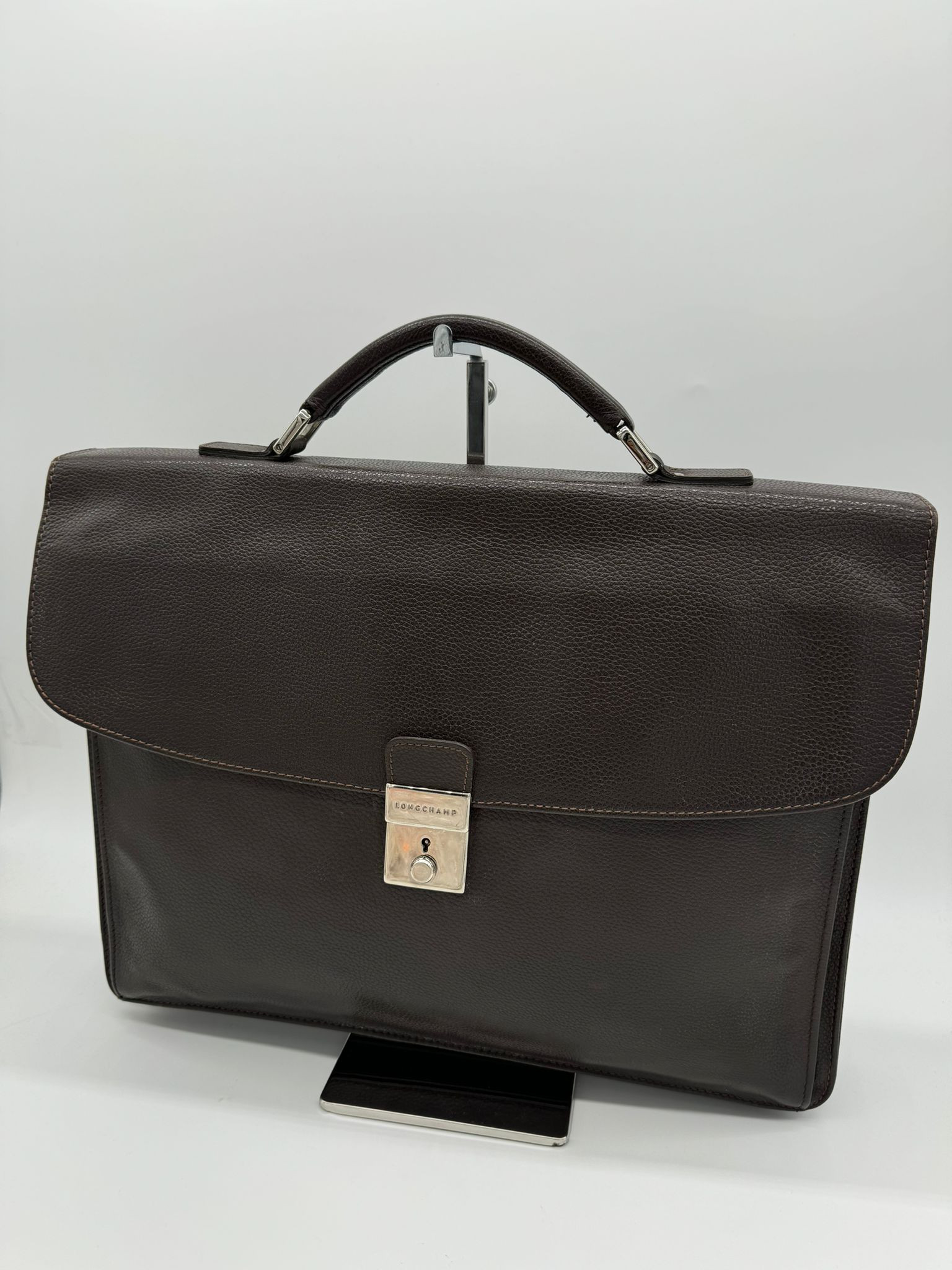 Longchamp Document Bag/Briefcase - Dark Brown - L2886021002 / 40 x 30 x 9 cm