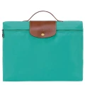 Longchamp Document Bag - L2182089P70 / Turqoise - 43 x 28 x 8 cm