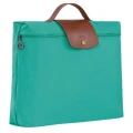 Longchamp Document Bag - L2182089P70 / Turqoise - 43 x 28 x 8 cm